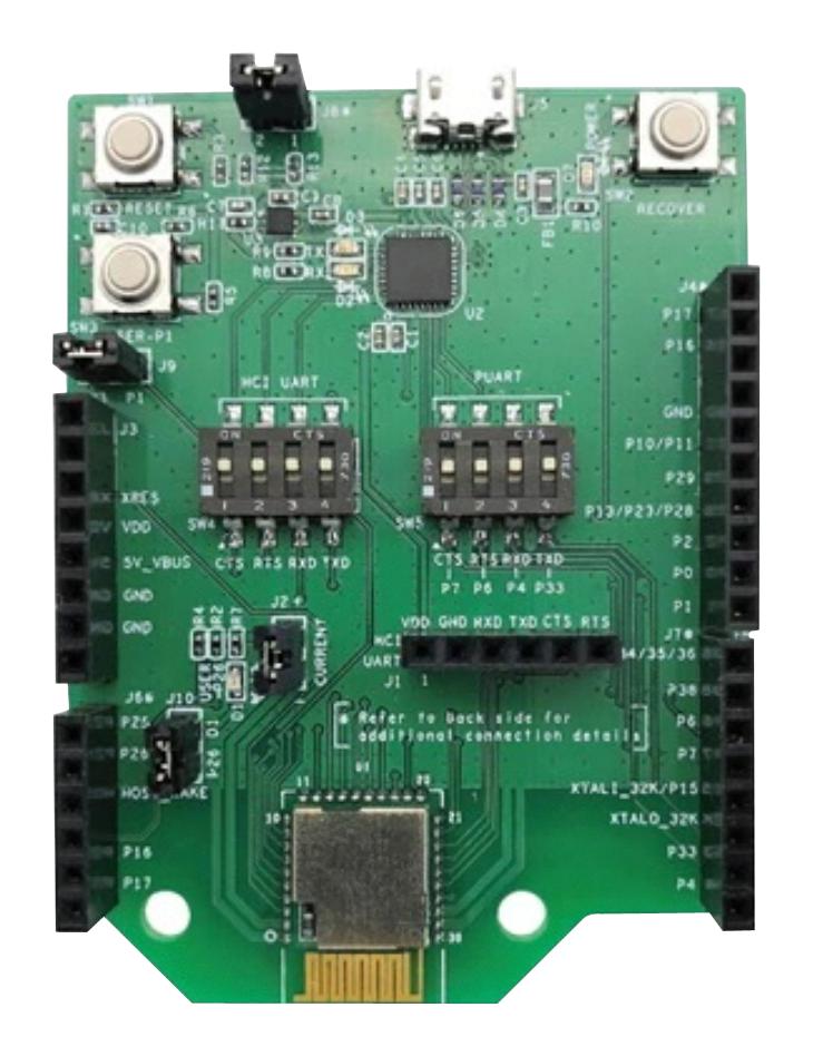 INFINEON CYBT-413055-EVAL Evaluation Kit, CYW20719B2KUMLG, Bluetooth Low Energy Module, Wireless Communication SP005673493, CYBT-413055-EVAL
