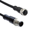 AMPHENOL LTW M12A12ML-12AFL-SD001 Sensor Cable, M12 Plug, M12 Receptacle, 12 Positions, 1 m, 3.3 ft, M Series