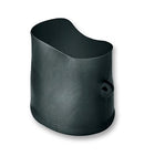 HELLERMANNTYTON 157-41-G-PEX-BK Heat Shrink Boot, Bottle Shape, Helashrink 150, Straight, 1.692 ", 43 mm, Black, 2.36 ", 60 mm