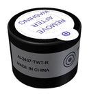 PUI AUDIO AI-2437-TWT-R Transducer, Continuous, 100 dBA, 3.7 kHz, Through Hole, Internal