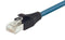 L-COM TRD855HFX-1 Ethernet Cable, Cat5e, RJ45 Plug to RJ45 Plug, STP (Shielded Twisted Pair), Black, 304.8 mm, 1 ft