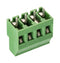 WURTH ELEKTRONIK 691244710004 Wire-To-Board Terminal Block, 5 mm, 4 Ways, 30 AWG, 12 AWG, 3.31 mm&sup2;, Screw