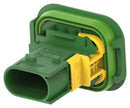 AMP - TE CONNECTIVITY 3-1703843-2 Automotive Connector Housing, Heavy Duty Sealed Connector Series, Plug, 2 Ways