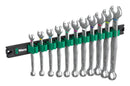 WERA 05020233001 Combination Wrench Set, Magnetic Rail, 11 Pieces