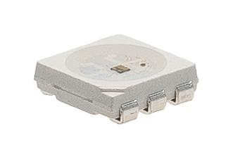 DIALIGHT 587-2056-147F LED, AllnGaP, InGaN, Red, Green, Blue, SMD, 120 &deg;, Round with Flat Top, R 20mA, G 20mA, B 20mA