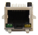 AMPHENOL COMMUNICATIONS SOLUTIONS RJHSE-5481 Modular Connector, RJ45 Jack, 1 x 1 (Port), 8P8C, Panel Mount, Through Hole Mount