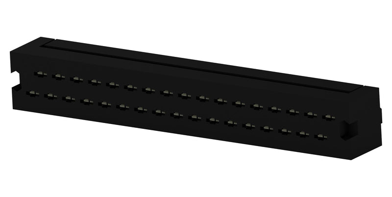 AMP - TE CONNECTIVITY 1-746610-8 IDC Connector, Board In Connector, 2.54 mm, 2 Row, 34 Contacts, Cable Mount
