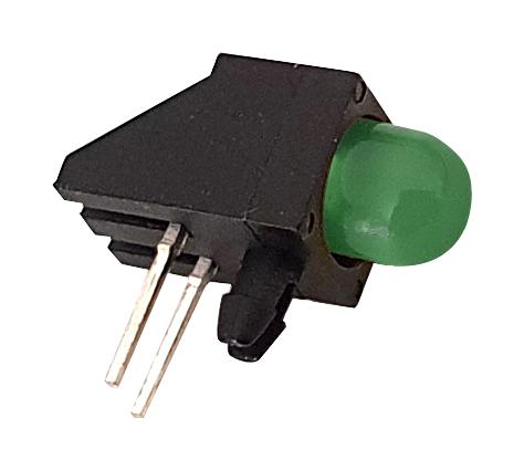 CML INNOVATIVE TECHNOLOGIES 15701008 Circuit Board Indicator, Green, 1 LEDs, Through Hole, T-1 3/4 (5mm), 20 mA, 50 mcd