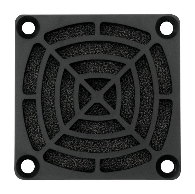 HIGHLAND HIG-PF60 Fan Filter Assembly, 60 mm, 60mm Axial Fans, 50 mm, PU (Polyurethane) Foam, Plastic