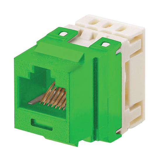 PANDUIT NK688MBU-Q RJ45 CONN, JACK, 8P8C, CAT6, BLU, 25PK