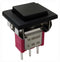 MULTICOMP PRO MP-PB8-AE222QE-1 Pushbutton Switch, SPDT, On-(Off), Square, Black