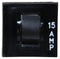 POTTER&BRUMFIELD - TE CONNECTIVITY W28-XT1A-15 Thermal Circuit Breaker, Fuseholder Type, W28 Series, 15 A, 1 Pole, 32 V, 250 V, Snap In, Panel