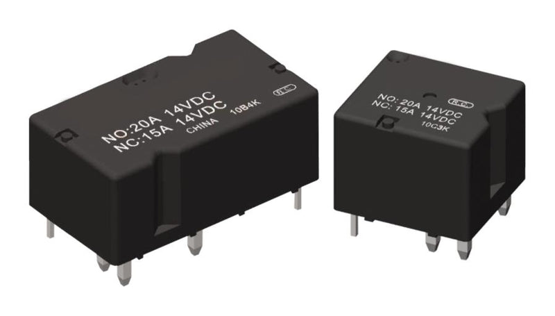 MULTICOMP PRO MPCMA53H-S-DC12V-C Automotive Relay, Sealed, 12 VDC, 20 A, SPDT, Through Hole, PC Pin, MP Automotive Relays