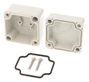 HAMMOND 1554AGY Plastic Enclosure, Flat Lid, Multipurpose, ABS, 41 mm, 51 mm, 52 mm