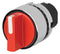 EAO 46-2828.3CP0.001 Switch Actuator, 2 Position, 30mm, Red, EAO 46 Series 22.3mm Non Illuminated Selector Switches