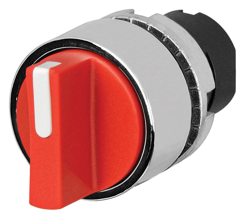 EAO 46-2828.3CP0.001 Switch Actuator, 2 Position, 30mm, Red, EAO 46 Series 22.3mm Non Illuminated Selector Switches