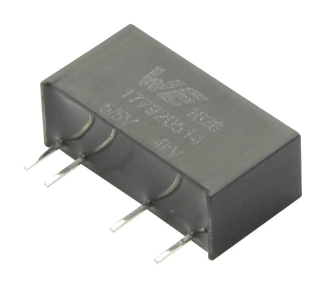 WURTH ELEKTRONIK 177920514 Isolated Through Hole DC/DC Converter, ITE, SIP, 1:1, 1 W, 1 Output, 5 V