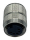 NORCOMP 878-05A-203RLS1 CIRCULAR CONNECTOR, RCPT, 5POS, SOLDER