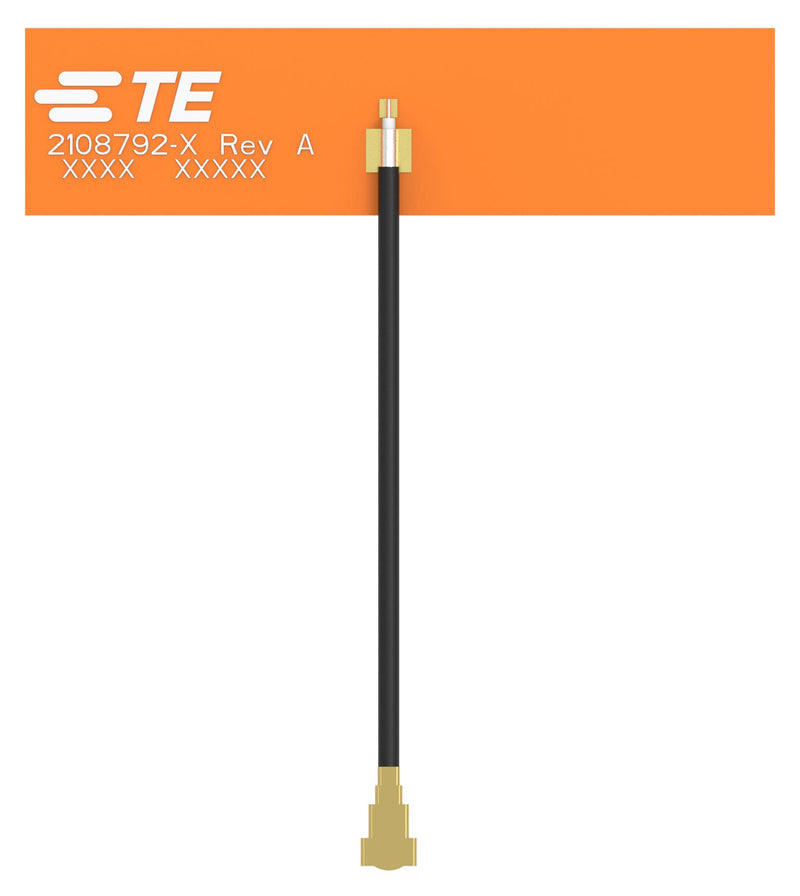 TE CONNECTIVITY 2108792-9 Antenna, PCB, 5.925 GHz to 7.125 GHz, 4.1 dB, Linear, Adhesive