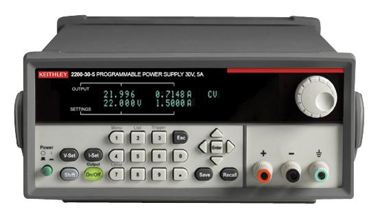 KEITHLEY 2200-20-5 Bench Power Supply, Programmable, 1 Output, 0 V, 20 V, 0 A, 5 A