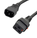 L-COM C19LC14-15-10F PWR CORD, IEC C14-IEC C19, 10