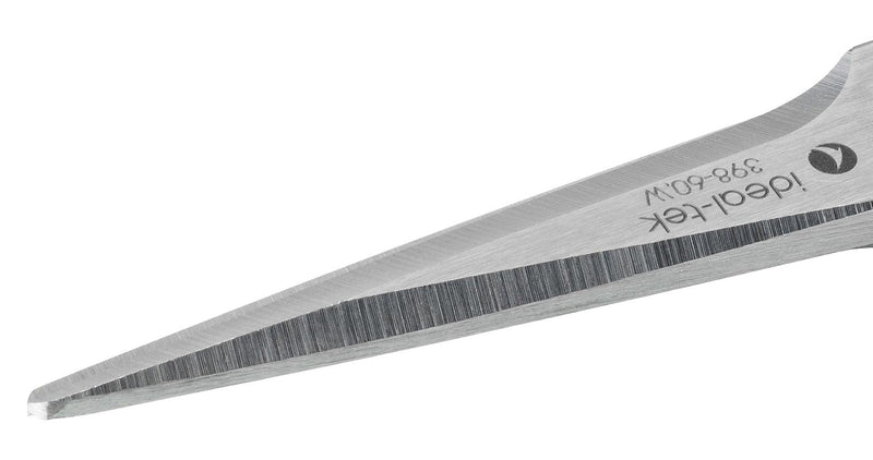 IDEAL-TEK 398-60.BE.W.IT Scissors, Point/Straight Blade, Heavy Duty / Industrial, 40 mm, 160 mm, 1.57 ", 6.3 "