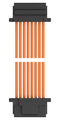 TE CONNECTIVITY 2405415-1 Cable Assembly, CN1 Connector to CN2 Connector, 8 Ways, 1 mm, 1 Row, 300 mm, 11.8 "