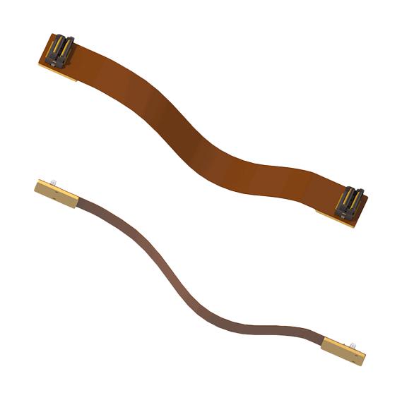 AMPHENOL COMMUNICATIONS SOLUTIONS 10170897-E030010LF FFC / FPC Cable, 30 Core, 0.5 mm, Same Sided Contacts, 3.94 ", 100 mm