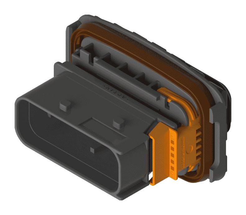 APTIV / DELPHI 33343701 Automotive Connector Housing, CTCS XP 1.5/2.8 Series, Plug, 15 Ways