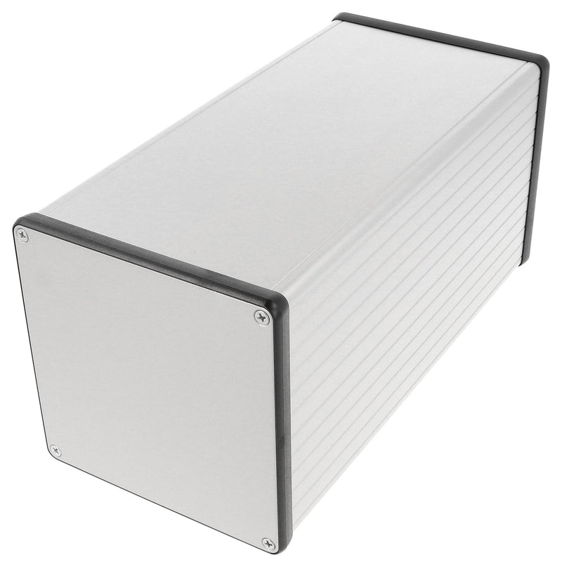 HAMMOND 1455NS2201 Metal Enclosure, w/Metal End Panel, Small, Aluminium, 103 mm, 103 mm, 220 mm