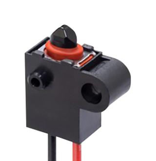 OMRON ELECTRONIC COMPONENTS D2EW-SC02MS Microswitch, Screw Mount, Ultra Subminiature, Pin Plunger, SPST-NC, Wire Leaded, 100 mA, 12 V
