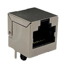 MH CONNECTORS MHRJJC6NFRS1 Modular Connector, RJ45 Jack, 1 x 1 (Port), 8P8C, Cat6, PCB Mount