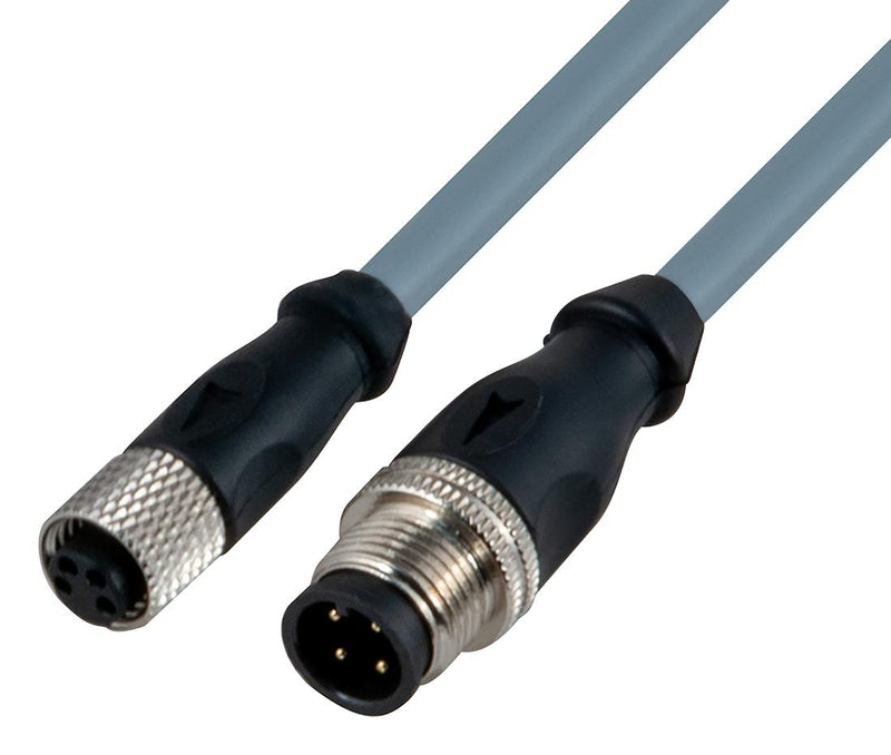 CARLO GAVAZZI CON54NFS1MS5. CABLE ASSY, 4POS, RCPT-PLUG, 16.4