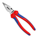 Knipex 08 22 185 08 185 Combination Plier Needle Nose 185mm Overall Length New