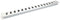 OSSI KK1A-16-SUB-D9 Patch Panel, D Sub, 16 Ports, 1U, KK1A