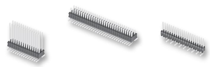 SAMTEC FTR-140-02-S-D Pin Header, Board-to-Board, 1.27 mm, 2 Rows, 80 Contacts, Surface Mount, FTR