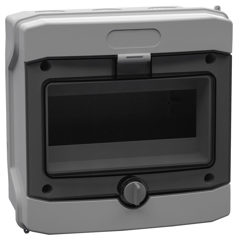 FIBOX MCE65 6M Plastic Enclosure, Modular, Polycarbonate, 165 mm, 201 mm, 120 mm, IP65