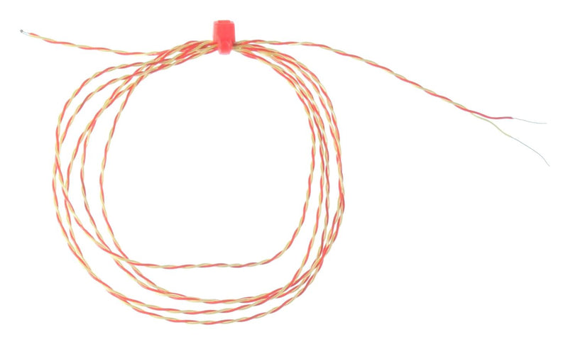 LABFACILITY Z2-K-1.0-1/0.2-T-ANSI  (PACK OF 5) Thermocouple, Twin Twisted, K, 3.3 ft, 1 m XF-2893-FAR