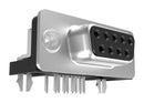 AMPHENOL COMMUNICATIONS SOLUTIONS FCE17E09SA410 FILTERED D-SUB CONN, R/A RCPT, 9POS, DE