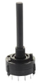C&K COMPONENTS A30403RNZQ ROTARY SW, 3 POLE, 4 POS, 2.5A, 125VAC