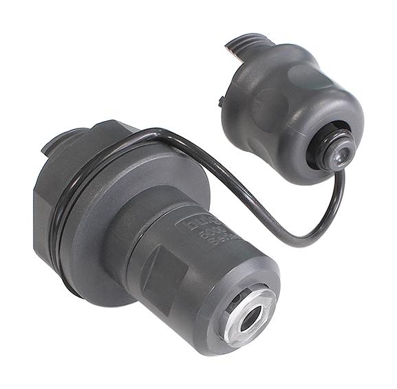 BULGIN LIMITED PXEB5210MM5055 Fiber Optic Connector, 2CH, OM1/OM3, Receptacle, Multimode, 50&micro;m / 125&micro;m, 62.5&micro;m / 125&micro;m