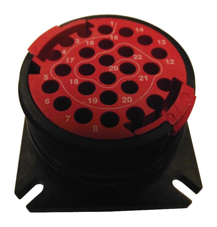 SOURIAU-SUNBANK / EATON CL1M4101 Circular Connector, Circular Industrial, Souriau Clipper Series, Panel Mount Receptacle