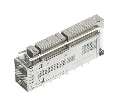 AMPHENOL COMMUNICATIONS SOLUTIONS V36ADZ01307100T Pluggable I/O Connector, w/Solder Ring, QSFP-DD, 76 Contacts, 1 x 1 (Single)