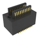 AMPHENOL COMMUNICATIONS SOLUTIONS 10165430-102000LF Mezzanine Connector, Header, 0.5 mm, 2 Rows, 20 Contacts, Surface Mount, Phosphor Bronze