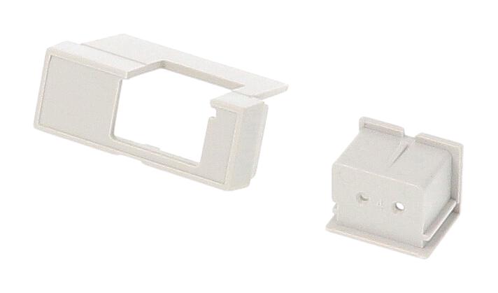 HAMMOND 1597D2MBC Enclosure Accessory, w/Bus Connector, Terminal Cover, Polycarbonate, ABS