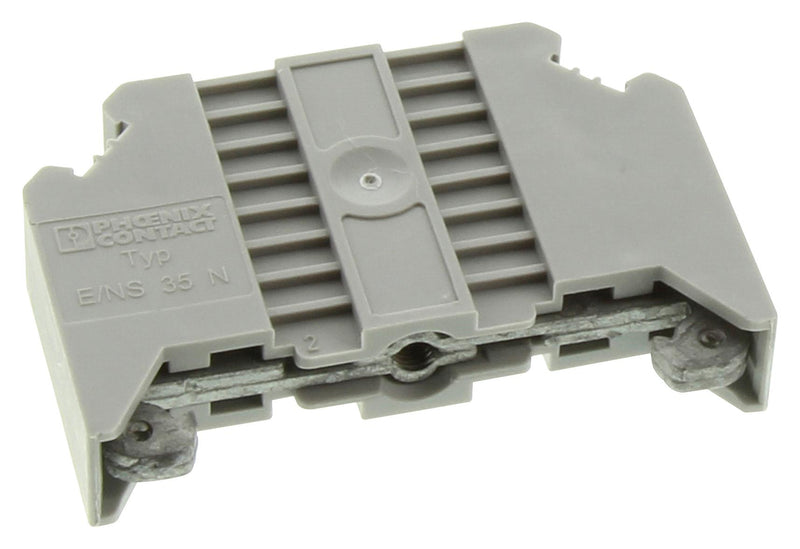 PHOENIX CONTACT 0800886 End Clamp, for Use with Phoenix DIN Rail Terminal Blocks, E/NS