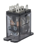 POTTER&BRUMFIELD - TE CONNECTIVITY K10P-11DT5-12 Power Relay, DPDT, 12 VDC, 15 A, K10, Bracket, Non Latching