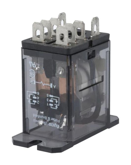 POTTER&BRUMFIELD - TE CONNECTIVITY K10P-11DT5-12 Power Relay, DPDT, 12 VDC, 15 A, K10, Bracket, Non Latching
