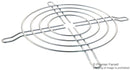 MULTICOMP PRO MCSC80-W2 Fan Finger Guard, Grille, Steel - Wire Form, 80mm Axial Fans, 71.5 mm, Silver