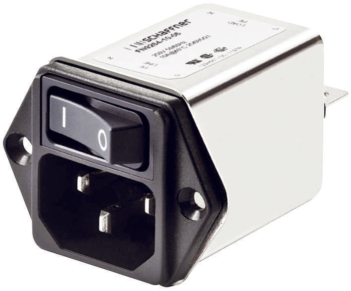 SCHAFFNER - TE CONNECTIVITY 811693-SF POWER ENTRY MODULE / FILTER, 4A, 373+A